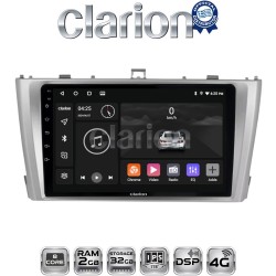 CLARION GL71027 Οθόνη OEM Multimedia Αυτοκινήτου για TOYOTA AVENSIS T27 2009 > 2016 (CarPlay/AndroidAuto/BT/GPS/WIFI/GPRS)