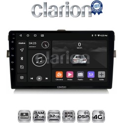 CLARION GL71028B Οθόνη OEM Multimedia Αυτοκινήτου για Toyota Auris 2007 > 2012 (CarPlay/AndroidAuto/BT/GPS/WIFI/GPRS)