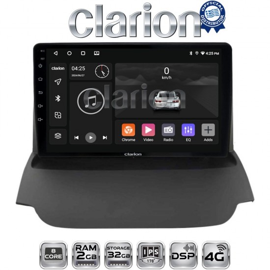 CLARION GL71039 Οθόνη OEM Multimedia Αυτοκινήτου για FORD ECOSPORT 2012>2017 (CarPlay/AndroidAuto/BT/GPS/WIFI/GPRS)