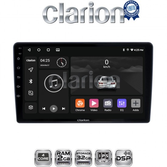 CLARION GL31409 Οθόνη OEM Multimedia Αυτοκινήτου για Hyundai H1 2010 > 2018 (CarPlay/AndroidAuto/BT/GPS/WIFI/GPRS)