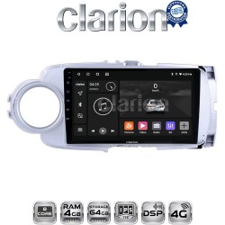 CLARION GL72254 Οθόνη OEM Multimedia Αυτοκινήτου για Toyota Yaris 2012 > 2015 Αν το αυτοκίνητο είναι υβριδικό, παρακαλώ ενημερώστε μας πριν την παραγγελία σας. (CarPlay/AndroidAuto/BT/GPS/WIFI/GPRS)