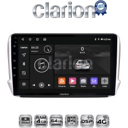 CLARION GL72374 Οθόνη OEM Multimedia Αυτοκινήτου για PEUGEOT 208-2008 2012> (CarPlay/AndroidAuto/BT/GPS/WIFI/GPRS)