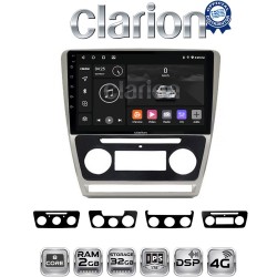 CLARION GL71005 Οθόνη OEM Multimedia Αυτοκινήτου για Skoda Octavia 2005 > 2012 (CarPlay/AndroidAuto/BT/GPS/WIFI/GPRS)