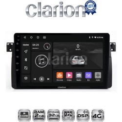 CLARION GL71052 Οθόνη OEM Multimedia Αυτοκινήτου για BMW Σειρά 3 (E46) 1998>2005 (CarPlay/AndroidAuto/BT/GPS/WIFI/GPRS)