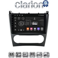 CLARION GL71093 Οθόνη OEM Multimedia Αυτοκινήτου για MERCEDES C class (W203) – CLC 2004>2008 (CarPlay/AndroidAuto/BT/GPS/WIFI/GPRS)