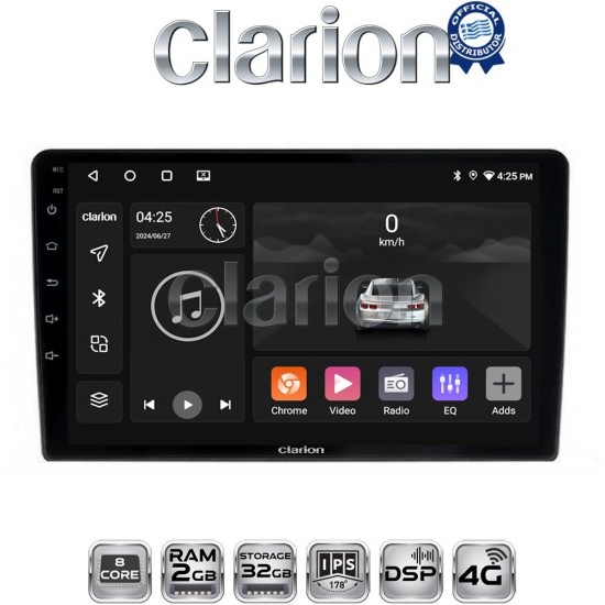 CLARION GL71121 Οθόνη OEM Multimedia Αυτοκινήτου για Kia Ceed 2007 > 2008 (CarPlay/AndroidAuto/BT/GPS/WIFI/GPRS)