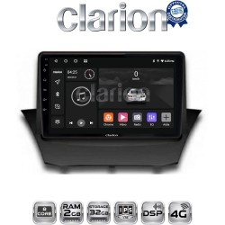 CLARION GL71152 Οθόνη OEM Multimedia Αυτοκινήτου για FORD FIESTA 2008>2009 (CarPlay/AndroidAuto/BT/GPS/WIFI/GPRS)