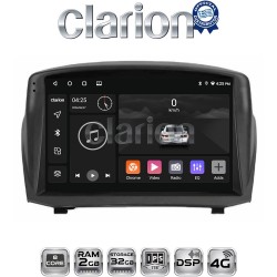 CLARION GL71152B Οθόνη OEM Multimedia Αυτοκινήτου για FORD FIESTA 2009>2017 (CarPlay/AndroidAuto/BT/GPS/WIFI/GPRS)