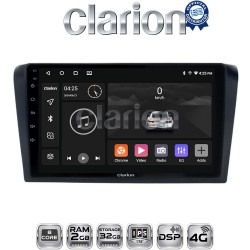 CLARION GL71161 Οθόνη OEM Multimedia Αυτοκινήτου για MAZDA 3 2003 > 2008 (CarPlay/AndroidAuto/BT/GPS/WIFI/GPRS)