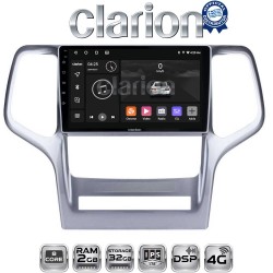 CLARION GL71234 Οθόνη OEM Multimedia Αυτοκινήτου για Jeep Gran Cherokee 2011 > 2013 (CarPlay/AndroidAuto/BT/GPS/WIFI/GPRS)
