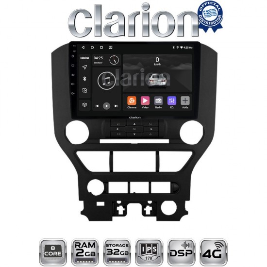 CLARION GL71240 Οθόνη OEM Multimedia Αυτοκινήτου για FORD MASTUNG > 2015 (CarPlay/AndroidAuto/BT/GPS/WIFI/GPRS)