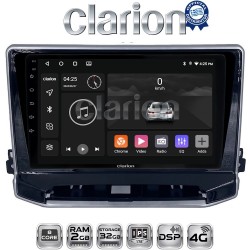 CLARION GL71263 Οθόνη OEM Multimedia Αυτοκινήτου για Jeep Compass 2023> (CarPlay/AndroidAuto/BT/GPS/WIFI/GPRS)