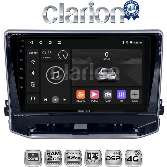 CLARION GL71263 Οθόνη OEM Multimedia Αυτοκινήτου για Jeep Compass 2023> (CarPlay/AndroidAuto/BT/GPS/WIFI/GPRS)