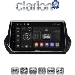 CLARION GL71375 Οθόνη OEM Multimedia Αυτοκινήτου για PEUGEOT 208-2008 2012> (CarPlay/AndroidAuto/BT/GPS/WIFI/GPRS)