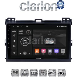 CLARION GL71384 Οθόνη OEM Multimedia Αυτοκινήτου για TOYOTA LANDCRUISER J100 2003>2009 (CarPlay/AndroidAuto/BT/GPS/WIFI/GPRS)