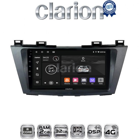 CLARION GL71440 Οθόνη OEM Multimedia Αυτοκινήτου για MAZDA 5 2011> (CarPlay/AndroidAuto/BT/GPS/WIFI/GPRS)