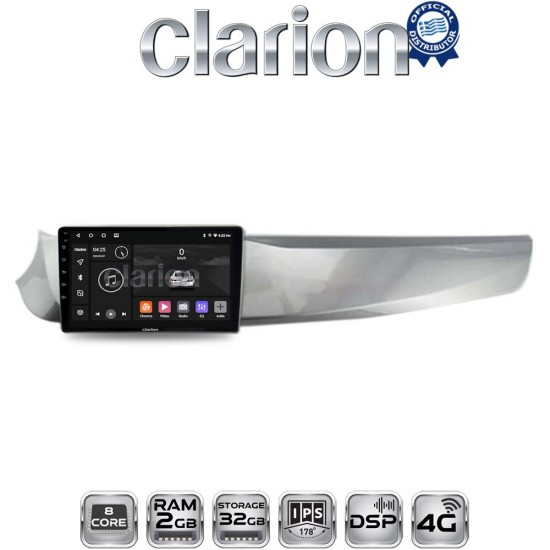 CLARION GL71643 Οθόνη OEM Multimedia Αυτοκινήτου για Alfa Romeo Guilietta 2010 > 2014 (CarPlay/AndroidAuto/BT/GPS/WIFI/GPRS)