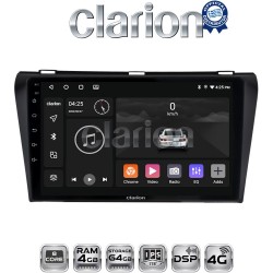CLARION GL72034 Οθόνη OEM Multimedia Αυτοκινήτου για MAZDA 3 2009>2014 (CarPlay/AndroidAuto/BT/GPS/WIFI/GPRS)