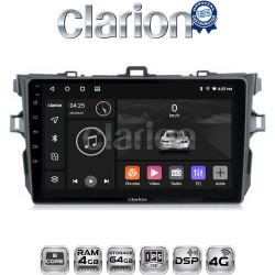 CLARION GL72063 Οθόνη OEM Multimedia Αυτοκινήτου για TOYOTA COROLLA 2006>2012 (CarPlay/AndroidAuto/BT/GPS/WIFI/GPRS)