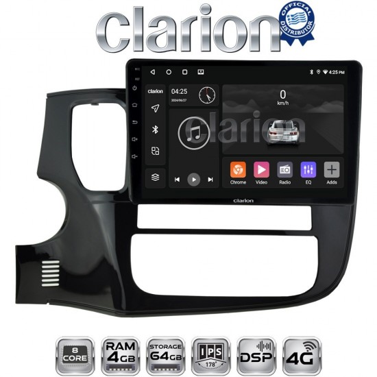 CLARION GL72231 Οθόνη OEM Multimedia Αυτοκινήτου για MITSUBISHI OUTLANDER 2013> (CarPlay/AndroidAuto/BT/GPS/WIFI/GPRS)