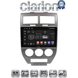CLARION GL72251 Οθόνη OEM Multimedia Αυτοκινήτου για JEEP COMPASS 2007>2011 (CarPlay/AndroidAuto/BT/GPS/WIFI/GPRS)