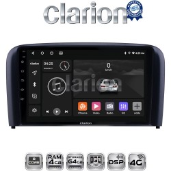 CLARION GL72393 Οθόνη OEM Multimedia Αυτοκινήτου για Volvo S80 2004 > 2006 (CarPlay/AndroidAuto/BT/GPS/WIFI/GPRS)