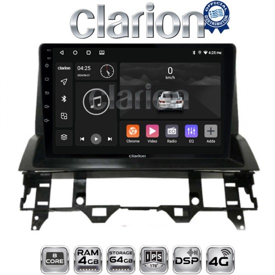 CLARION GL72437 Οθόνη OEM Multimedia Αυτοκινήτου για MAZDA 6 2002 > 2005 (CarPlay/AndroidAuto/BT/GPS/WIFI/GPRS)