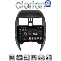CLARION GL72460 Οθόνη OEM Multimedia Αυτοκινήτου για Nissan Micra K13 2010 > 2016 (CarPlay/AndroidAuto/BT/GPS/WIFI/GPRS)