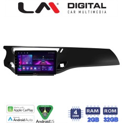 LM Digital - LM ZA4940B GPS Οθόνη OEM Multimedia Αυτοκινήτου για Citroen C3 /DS3 2009 > 2016 (CarPlay/AndroidAuto/BT/GPS/WIFI/GPRS)