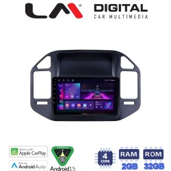 LM Digital - LM ZA4990 GPS Οθόνη OEM Multimedia Αυτοκινήτου για Mitsubishi Pajero 1999 > 2006 (CarPlay/AndroidAuto/BT/GPS/WIFI/GPRS)