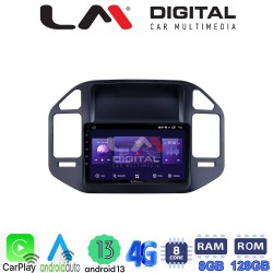 LM Digital - LM ZT8990 GPS Οθόνη OEM Multimedia Αυτοκινήτου για Mitsubishi Pajero 1999 > 2006 (CarPlay/AndroidAuto/BT/GPS/WIFI/GPRS)