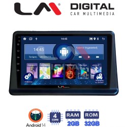LM Digital - LM ZL4998 GPS Οθόνη OEM Multimedia Αυτοκινήτου για Mitsubishi Pajero 1996 > 2003 (BT/GPS/WIFI/GPRS)