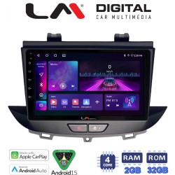 LM Digital - LM ZA4664 GPS Οθόνη OEM Multimedia Αυτοκινήτου για Opel Crossland-Grandland 2017 > (CarPlay/AndroidAuto/BT/GPS/WIFI/GPRS)