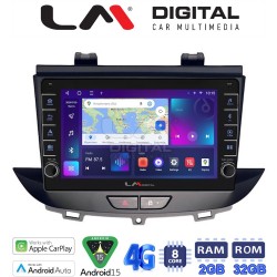 LM Digital - LM ZG8664 GPS Οθόνη OEM Multimedia Αυτοκινήτου για Opel Crossland-Grandland 2017 > (CarPlay/AndroidAuto/BT/GPS/WIFI/GPRS)