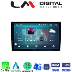 LM Digital - LM ZR8023SA GPS Οθόνη OEM Multimedia Αυτοκινήτου για Kia Sportage 2004 > 2010 (CarPlay/AndroidAuto/BT/GPS/WIFI/GPRS)