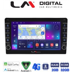 LM Digital - LM ZG8023SA GPS Οθόνη OEM Multimedia Αυτοκινήτου για Kia Sportage 2004 > 2010 (CarPlay/AndroidAuto/BT/GPS/WIFI/GPRS)