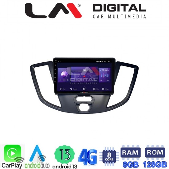 LM Digital - LM ZT8758 GPS Οθόνη OEM Multimedia Αυτοκινήτου για Ford Transit 2013 > 2018 (CarPlay/AndroidAuto/BT/GPS/WIFI/GPRS)
