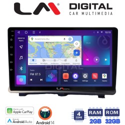 LM Digital - LM ZN4985 GPS Οθόνη OEM Multimedia Αυτοκινήτου για Opel Antara 2006> (CarPlay/AndroidAuto/BT/GPS/WIFI/GPRS)