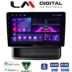 LM Digital - LM ZA4893 GPS Οθόνη OEM Multimedia Αυτοκινήτου για Opel Vivaro - Renault Trafic - Nissan Primastar 2010 > 2014 (CarPlay/AndroidAuto/BT/GPS/WIFI/GPRS)