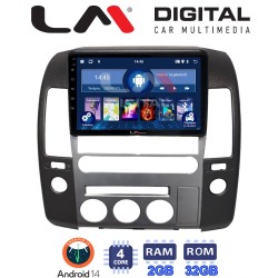 LM Digital - LM ZL4683 GPS Οθόνη OEM Multimedia Αυτοκινήτου για Nissan Navara 2006 > 2016 (BT/GPS/WIFI/GPRS)