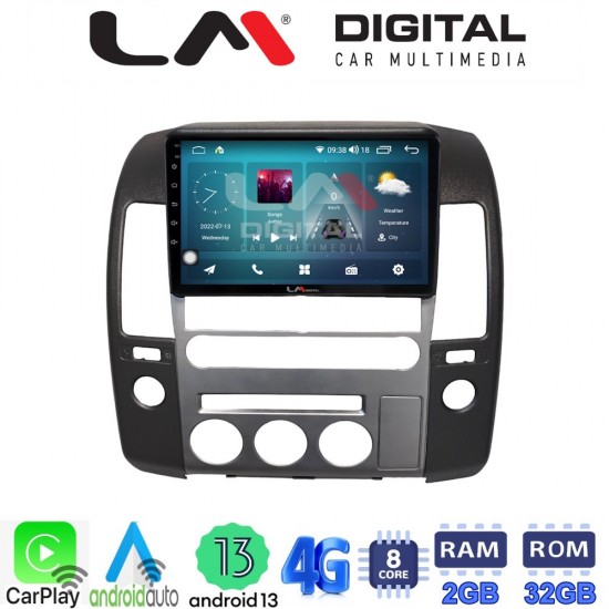 LM Digital - LM ZR8683 GPS Οθόνη OEM Multimedia Αυτοκινήτου για Nissan Navara 2006 > 2016 (CarPlay/AndroidAuto/BT/GPS/WIFI/GPRS)