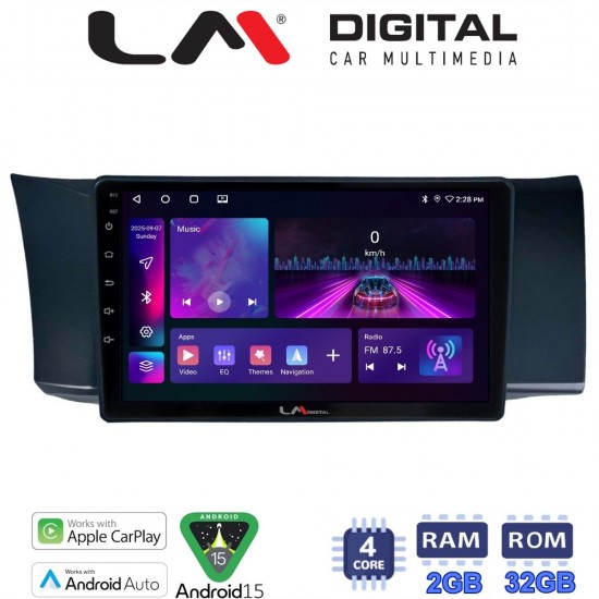LM Digital - LM ZA4991 GPS Οθόνη OEM Multimedia Αυτοκινήτου για Subaru BRZ & Toyota GT86 2013 > (CarPlay/AndroidAuto/BT/GPS/WIFI/GPRS)