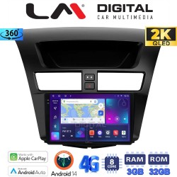 LM Digital - LM ZD8994 GPS Οθόνη OEM Multimedia Αυτοκινήτου για Mazda BT50 2012 > 2018 (CarPlay/AndroidAuto/BT/GPS/WIFI/GPRS)