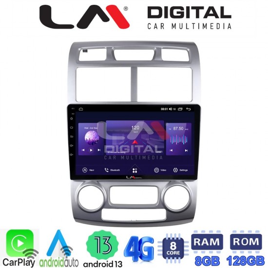 LM Digital - LM ZT8023SC GPS Οθόνη OEM Multimedia Αυτοκινήτου για Kia Sportage 2004 > 2010 (CarPlay/AndroidAuto/BT/GPS/WIFI/GPRS)