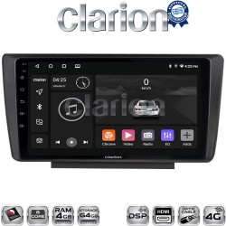 CLARION GL74007 Οθόνη OEM Multimedia Αυτοκινήτου για Skoda Octavia 5 2005 > 2012 (CarPlay/AndroidAuto/BT/GPS/WIFI/GPRS)