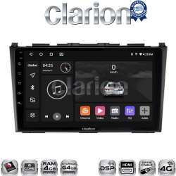 CLARION GL74009 Οθόνη OEM Multimedia Αυτοκινήτου για HONDA CRV 2005>2012 (CarPlay/AndroidAuto/BT/GPS/WIFI/GPRS)