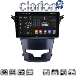 CLARION GL74016 Οθόνη OEM Multimedia Αυτοκινήτου για Ssangyong Korando 2014>(CarPlay/AndroidAuto/BT/GPS/WIFI/GPRS)