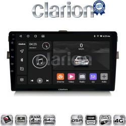 CLARION GL74028 Οθόνη OEM Multimedia Αυτοκινήτου για Toyota Auris 2007 > 2012 (CarPlay/AndroidAuto/BT/GPS/WIFI/GPRS)