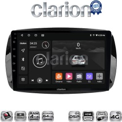 CLARION GL74029 Οθόνη OEM Multimedia Αυτοκινήτου για SMART ForTwo 2015> (CarPlay/AndroidAuto/BT/GPS/WIFI/GPRS)