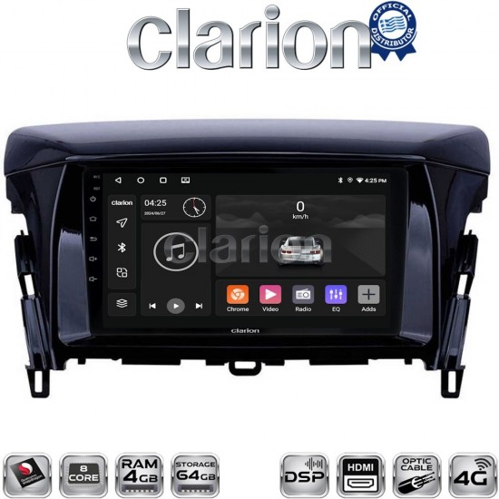 CLARION GL74030 Οθόνη OEM Multimedia Αυτοκινήτου για MITSUBISHI ECLIPSE CROSS 2018> (CarPlay/AndroidAuto/BT/GPS/WIFI/GPRS)